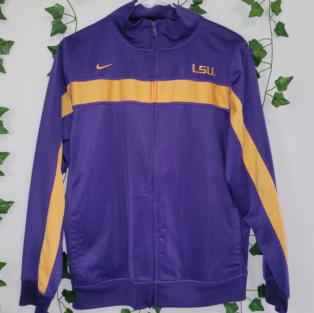 Nike LSU zip-up jacket